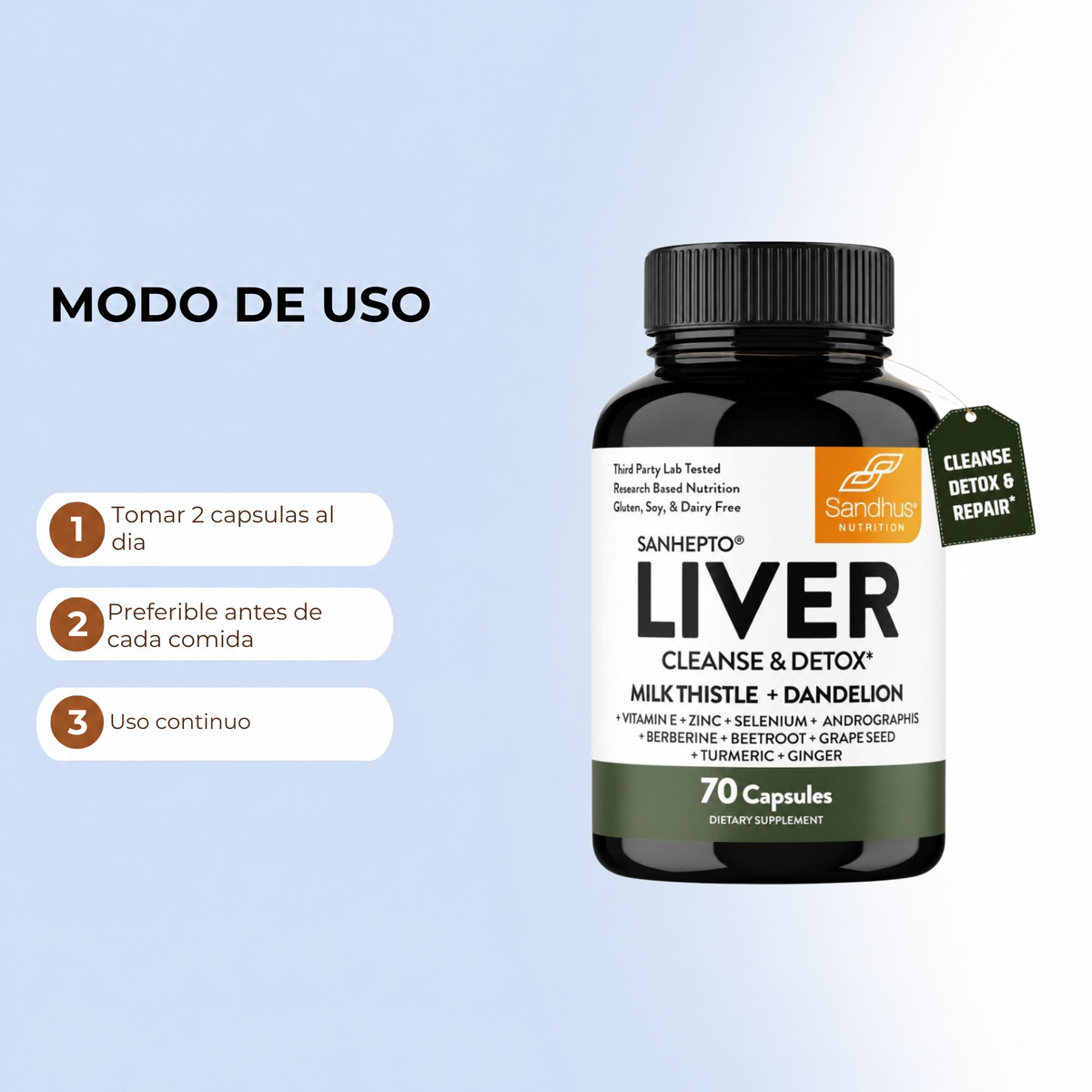 SANHEPTO LIVER CLEANSE & DETOX