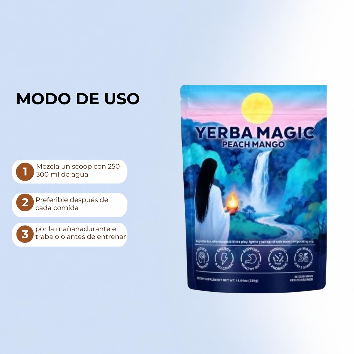 YERBA MAGIC PEACH MANGO